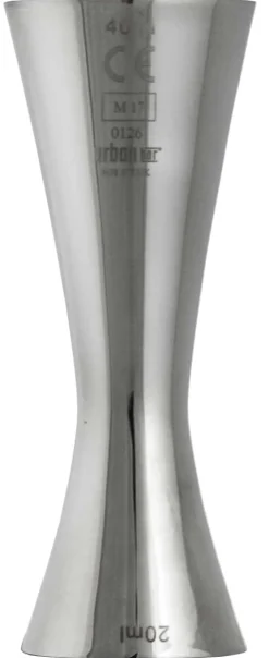 Barmaß - Aero Jigger - CE | 20/40 ml - Silber