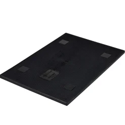 Barmatte Gummi stabil | Schwarz - 45x30 cm