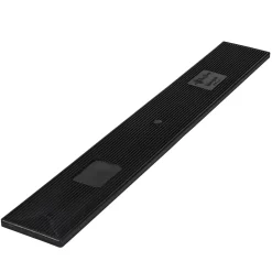 Barmatte Gummi stabil | Schwarz - 70x10 cm