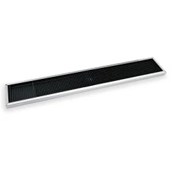 Barmatte mit Edelstahlrahmen | 60 x 10 cm