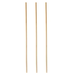 Bio-Strohhalm aus Stroh | Ø 4 mm x 20 cm - Papstar Pure (100 Stk)