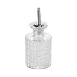 Bitterflasche - Karomuster | rund - 150 ml