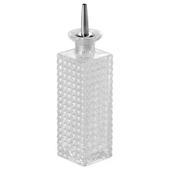 Bitterflasche - Karomuster | viereckig - 230 ml