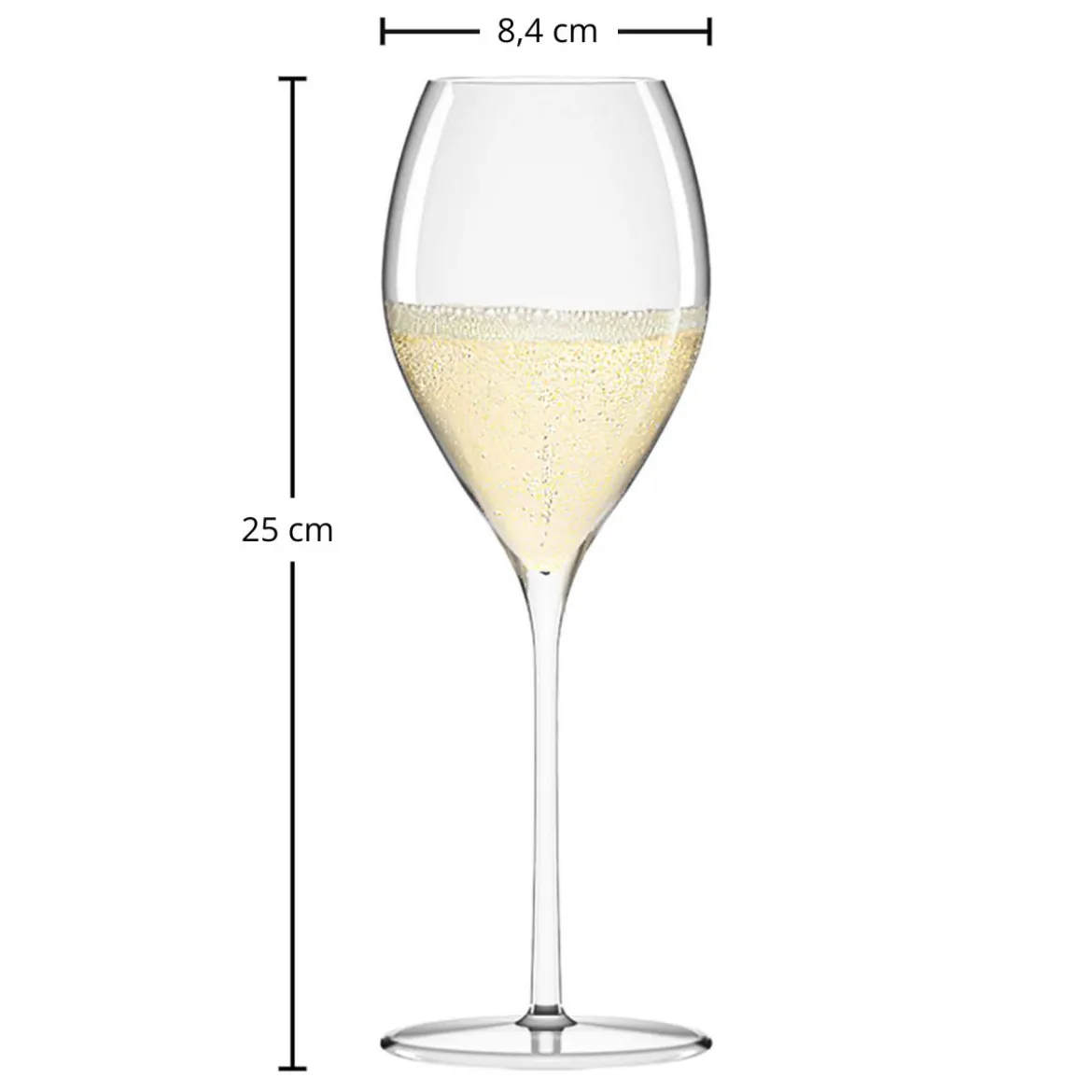 Champagnerglas | Fino - Stölzle Lausitz | 425 ml (6 Stk)
