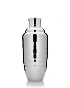 Cocktailshaker Bomber | dreiteilig - 500 ml - Silber