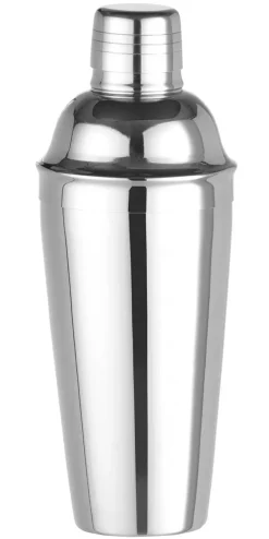 Cocktail-Shaker Edelstahl | 3teilig - 0,75l - Silber