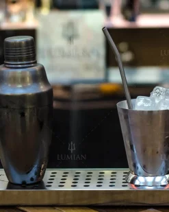 Cocktail Shaker Kenta | 3 teilig - 0,5 l - Schwarz