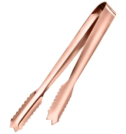 Eiswürfelzange stabil | 18 cm - Kupfer