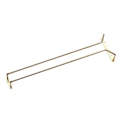 Gläserschiene Messing | 41,5 cm