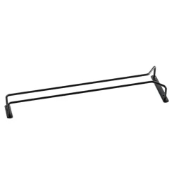 Gläserschiene schwarz | 41,5 cm