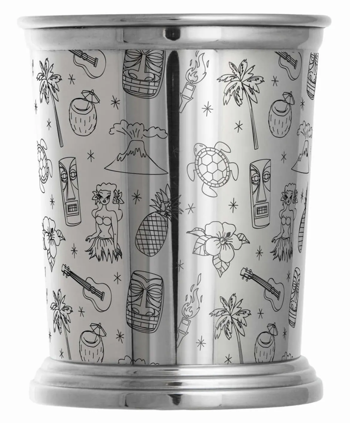 Julep Becher Tiki | Verziert - 400 ml