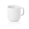 Kaffeetasse stapelbar | weiß - 300 ml (6 Stk)