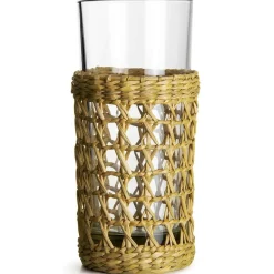 Longdrinkglas - Seegras Korb | 420 ml