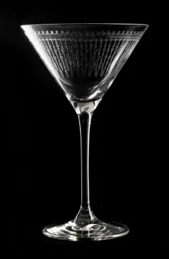 Martiniglas Verdot | 1920er Verzierung - 210 ml