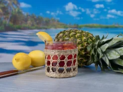 Old Fashioned Glas - Seegras Korb | 300 ml (6 Stk)