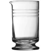 Rührglas Calabrese mit Standfuß - Rillenmuster | 600 ml