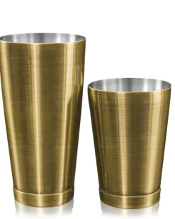 Tin-in-Tin Cocktail Shaker - Kenko | Bronze