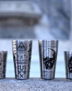 Tin-in-Tin Cocktail Shaker - Yokai Tattoo | Leonardo verziert