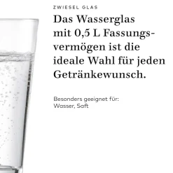 Wassergläser | Sonido - Schott Zwiesel | Rauchblau - 550 ml (6 Stk)