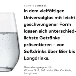Wassergläser | Vina Touch - Schott Zwiesel | Bernstein - 390 ml (6 Stk)