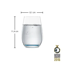 Wassergläser | Vina Touch - Schott Zwiesel | Blau - 390 ml (6 Stk)