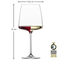 Weinglas Samtig & Üppig | Sensa - Zwiesel Glas | 0,2l Eiche - 710 ml (6 Stk)